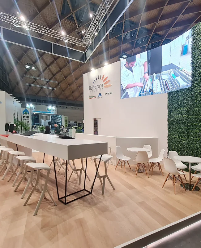 Stand Eliopig alla fiera Ecomondo 2022